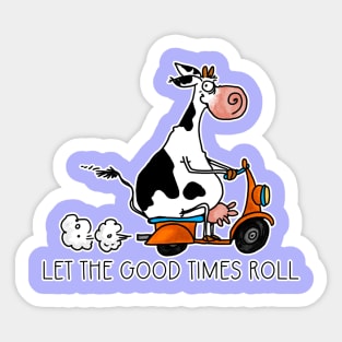 Let the Good Times Roll Sticker